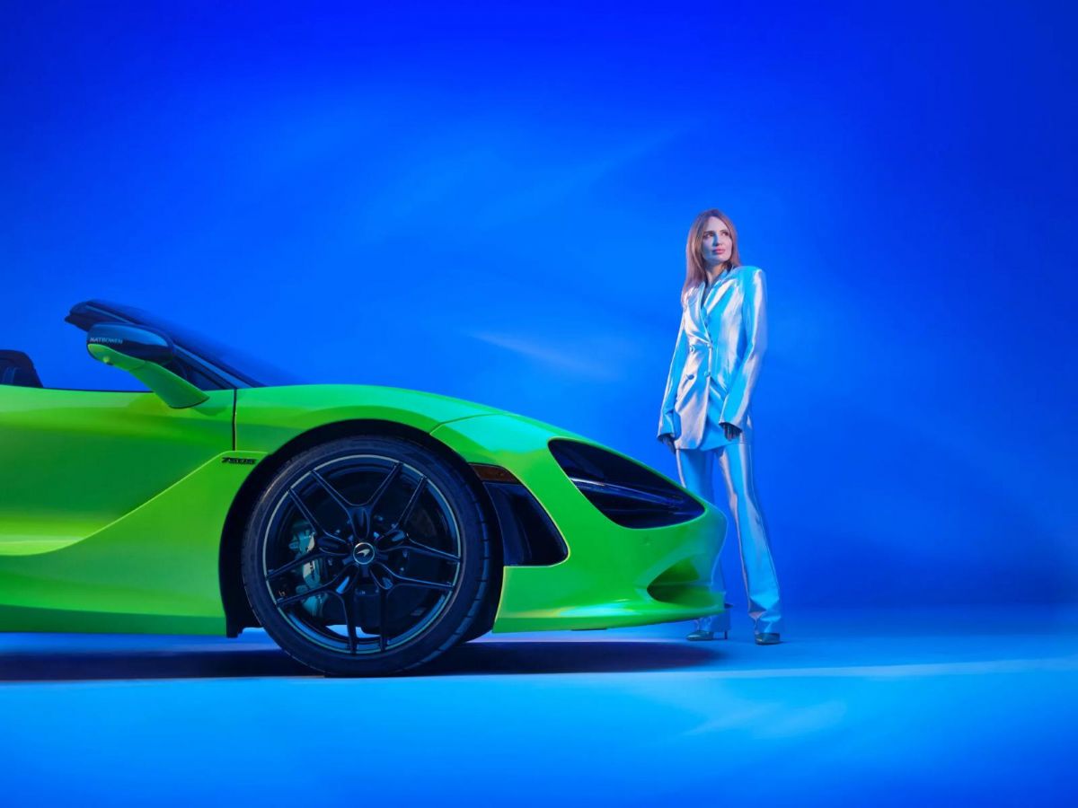 McLaren βάφεται από ζωγράφο αφηρημένης τέχνης & μπαίνει στην παραγωγή!